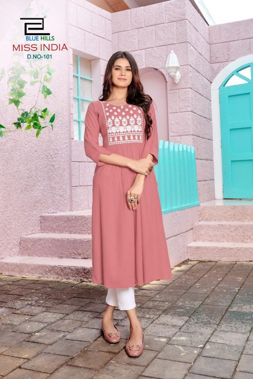 Blue Hills Miss India Vol 1 Kurti Wholesale Catalog 8 Pcs 6 510x765 - Blue Hills Miss India Vol 1 Kurti Wholesale Catalog 8 Pcs