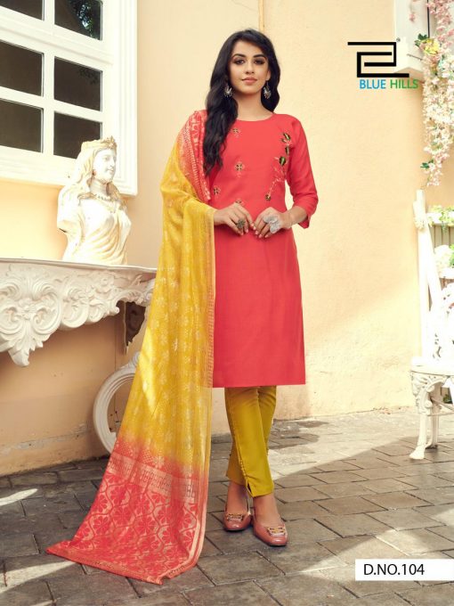 Blue Hills Queen Vol 1 Kurti with Dupatta Bottom Wholesale Catalog 12 Pcs 5 510x680 - Blue Hills Queen Vol 1 Kurti with Dupatta Bottom Wholesale Catalog 12 Pcs