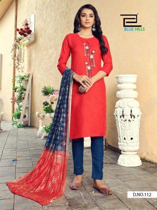 Blue Hills Queen Vol 1 Kurti with Dupatta Bottom Wholesale Catalog 12 Pcs 6 510x680 - Blue Hills Queen Vol 1 Kurti with Dupatta Bottom Wholesale Catalog 12 Pcs