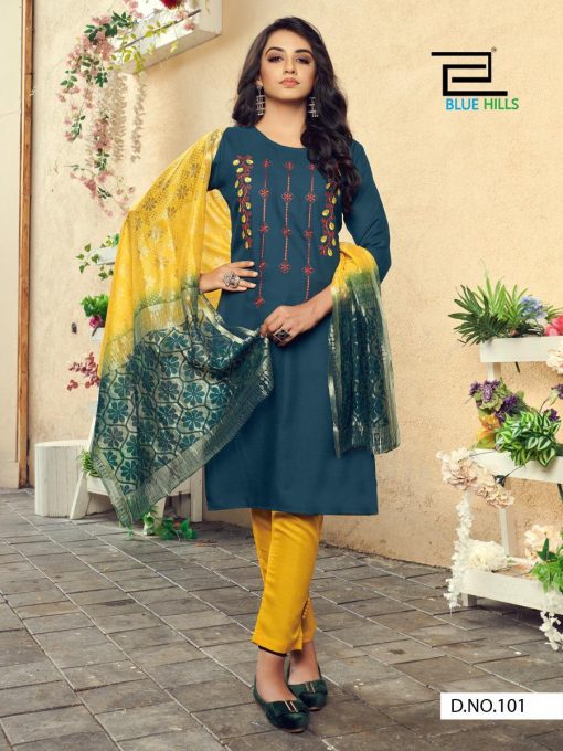 Blue Hills Queen Vol 1 Kurti with Dupatta Bottom Wholesale Catalog 12 Pcs 8 510x680 - Blue Hills Queen Vol 1 Kurti with Dupatta Bottom Wholesale Catalog 12 Pcs