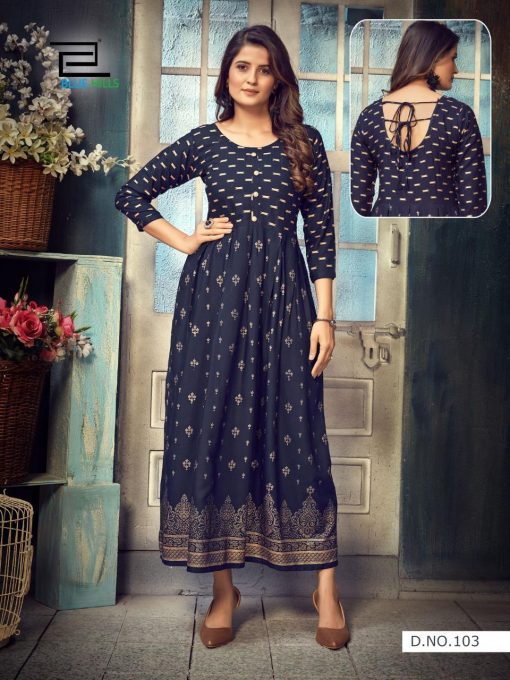 Blue Hills Show Off Kurti Wholesale Catalog 5 Pcs 1 510x680 - Blue Hills Show Off Kurti Wholesale Catalog 5 Pcs