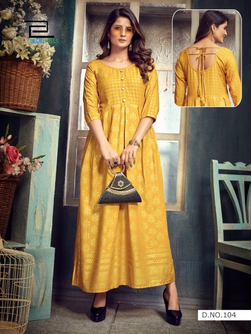 Blue Hills Show Off Kurti Wholesale Catalog 5 Pcs 4 510x680 - Blue Hills Show Off Kurti Wholesale Catalog 5 Pcs