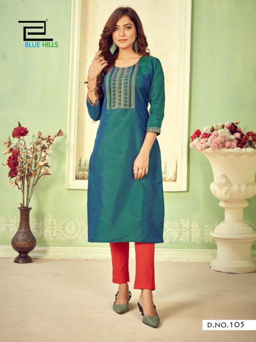 Blue Hills Solid Vol 3 Kurti Wholesale Catalog 10 Pcs 5 510x680 - Blue Hills Solid Vol 3 Kurti Wholesale Catalog 10 Pcs