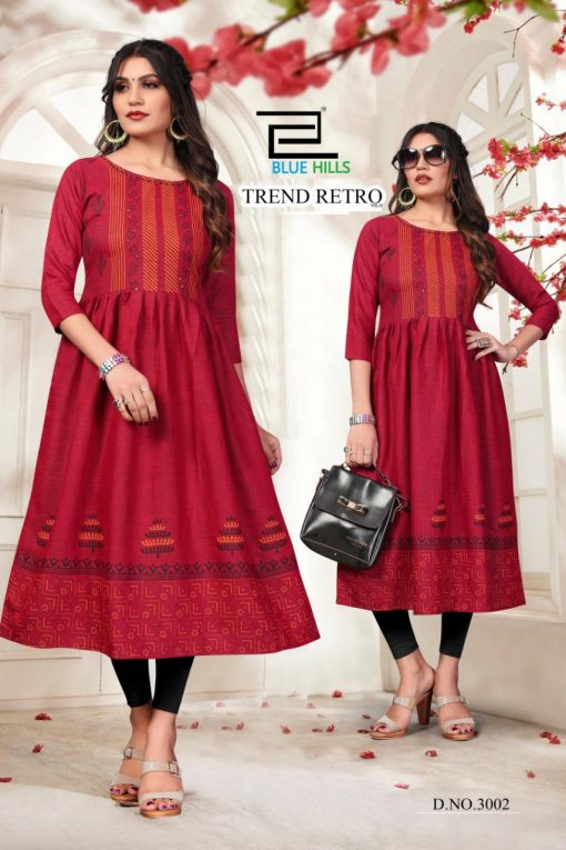 Blue Hills Trend Retro Kurti Wholesale Catalog 9 Pcs 9 510x765 - Blue Hills Trend Retro Kurti Wholesale Catalog 9 Pcs