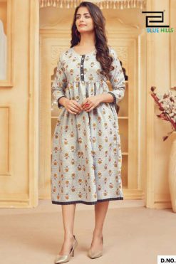 Blue Hills Velly Vol 1 Kurti Wholesale Catalog 8 Pcs