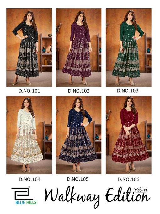 Blue Hills Walkway Edition Vol 11 Kurti Wholesale Catalog 6 Pcs 8 510x680 - Blue Hills Walkway Edition Vol 11 Kurti Wholesale Catalog 6 Pcs