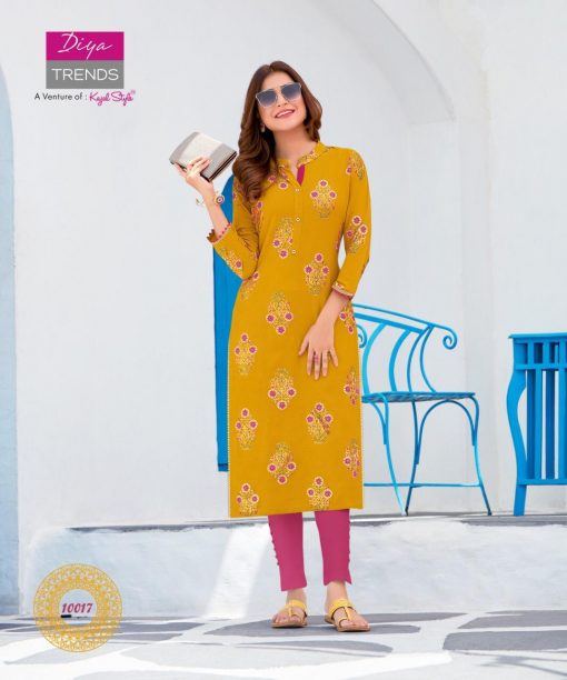 Diya Trends Gardencity Vol 10 by Kajal Style Kurti Wholesale Catalog 20 Pcs 1 510x612 - Diya Trends Gardencity Vol 10 by Kajal Style Kurti Wholesale Catalog 20 Pcs