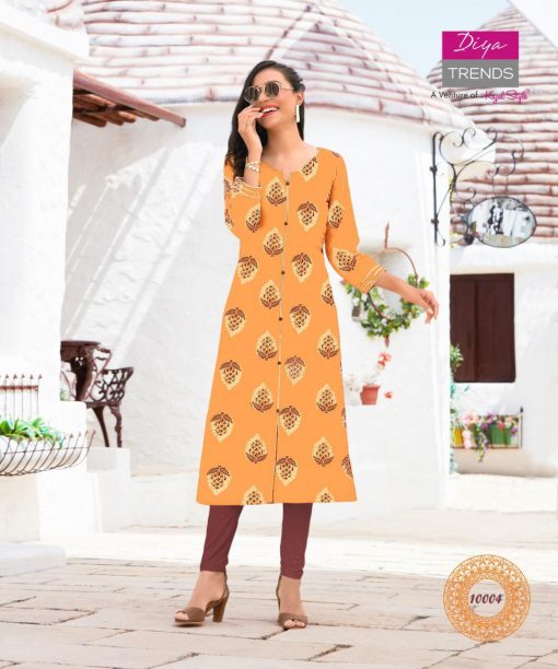 Diya Trends Gardencity Vol 10 by Kajal Style Kurti Wholesale Catalog 20 Pcs 10 510x612 - Diya Trends Gardencity Vol 10 by Kajal Style Kurti Wholesale Catalog 20 Pcs