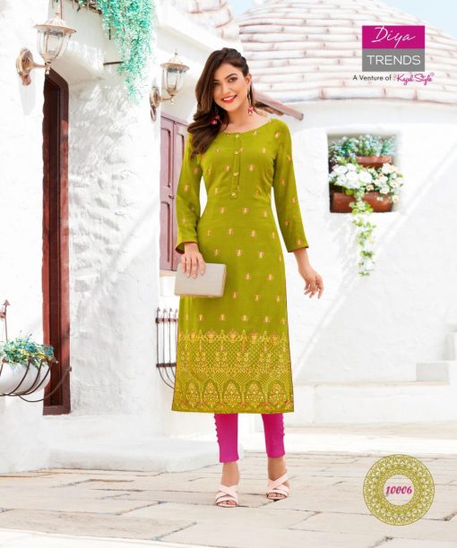 Diya Trends Gardencity Vol 10 by Kajal Style Kurti Wholesale Catalog 20 Pcs 15 510x612 - Diya Trends Gardencity Vol 10 by Kajal Style Kurti Wholesale Catalog 20 Pcs