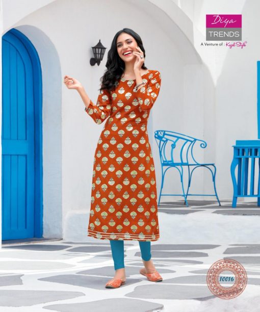 Diya Trends Gardencity Vol 10 by Kajal Style Kurti Wholesale Catalog 20 Pcs 17 510x612 - Diya Trends Gardencity Vol 10 by Kajal Style Kurti Wholesale Catalog 20 Pcs