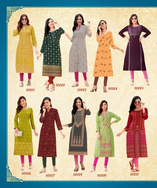 Diya Trends Gardencity Vol 10 by Kajal Style Kurti Wholesale Catalog 20 Pcs 22 510x612 - Diya Trends Gardencity Vol 10 by Kajal Style Kurti Wholesale Catalog 20 Pcs