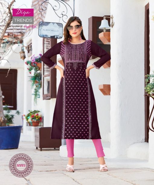 Diya Trends Gardencity Vol 10 by Kajal Style Kurti Wholesale Catalog 20 Pcs 7 510x612 - Diya Trends Gardencity Vol 10 by Kajal Style Kurti Wholesale Catalog 20 Pcs