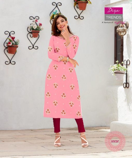 Diya Trends Gardencity Vol 10 by Kajal Style Kurti Wholesale Catalog 20 Pcs 9 510x612 - Diya Trends Gardencity Vol 10 by Kajal Style Kurti Wholesale Catalog 20 Pcs