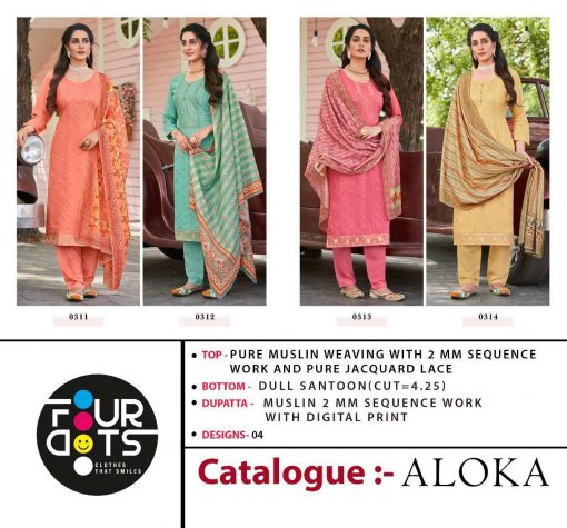 Four Dots Aloka by Kessi Salwar Suit Wholesale Catalog 4 Pcs 7 510x475 - Four Dots Aloka by Kessi Salwar Suit Wholesale Catalog 4 Pcs