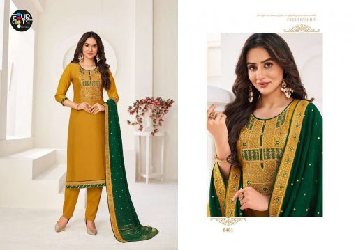 Four Dots Manjari Vol 5 by Kessi Salwar Suit Wholesale Catalog 4 Pcs 1 1 510x359 - Four Dots Manjari Vol 5 by Kessi Salwar Suit Wholesale Catalog 4 Pcs