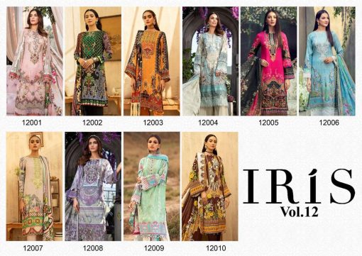 Iris Vol 12 Karachi Cotton Salwar Suit Wholesale Catalog 10 Pcs 20 510x361 - Iris Vol 12 Karachi Cotton Salwar Suit Wholesale Catalog 10 Pcs