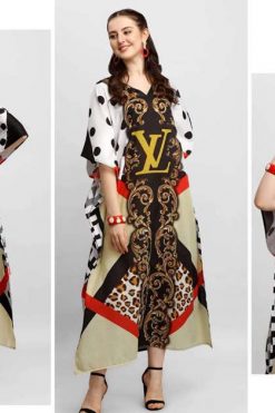 Jelite Stylish Cotton Kaftans Vol 2 Kurti Wholesale Catalog 8 Pcs