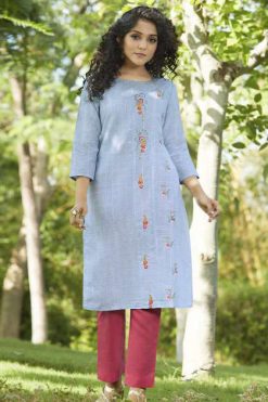 Kalaroop Vintage by Kajree Kurti with Pant Wholesale Catalog 6 Pcs