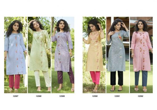 Kalaroop Vintage by Kajree Kurti with Pant Wholesale Catalog 6 Pcs 9 510x360 - Kalaroop Vintage by Kajree Kurti with Pant Wholesale Catalog 6 Pcs