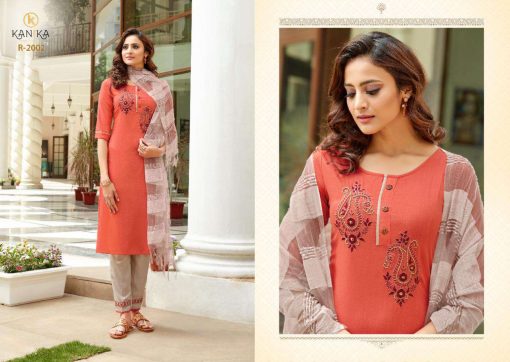 Kanika Roohi Kurti with Dupatta Bottom Wholesale Catalog 6 Pcs 3 510x362 - Kanika Roohi Kurti with Dupatta Bottom Wholesale Catalog 6 Pcs