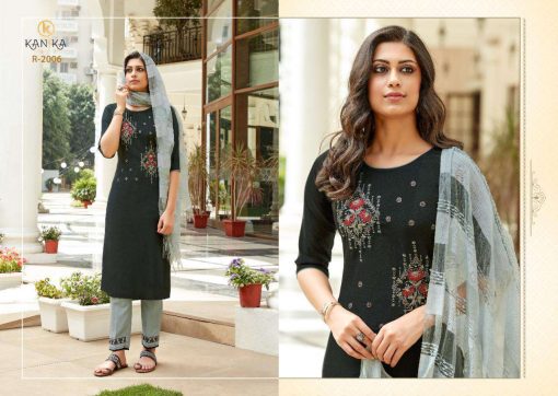 Kanika Roohi Kurti with Dupatta Bottom Wholesale Catalog 6 Pcs 4 510x362 - Kanika Roohi Kurti with Dupatta Bottom Wholesale Catalog 6 Pcs