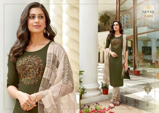 Kanika Roohi Kurti with Dupatta Bottom Wholesale Catalog 6 Pcs 6 510x362 - Kanika Roohi Kurti with Dupatta Bottom Wholesale Catalog 6 Pcs