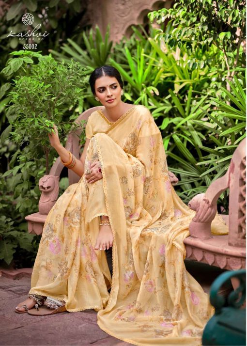 Kashvi Olivia by Lt Fabrics Saree Sari Wholesale Catalog 10 Pcs 4 510x714 - Kashvi Olivia by Lt Fabrics Saree Sari Wholesale Catalog 10 Pcs