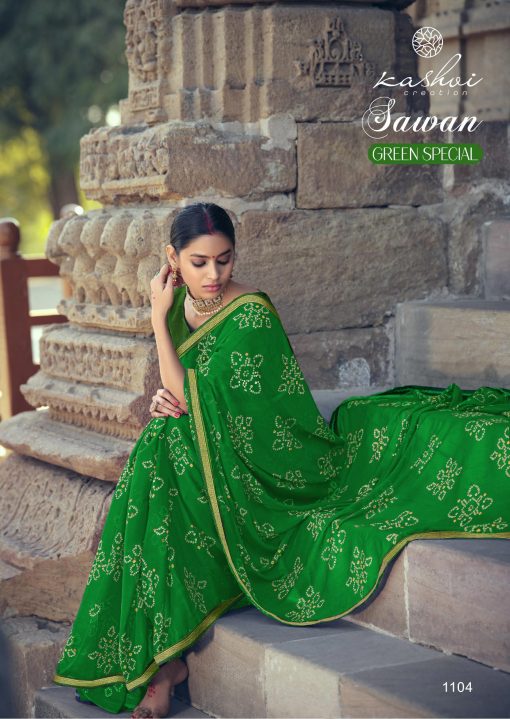 Kashvi Sawan Green by Lt Fabrics Saree Sari Wholesale Catalog 10 Pcs 10 510x719 - Kashvi Sawan Green by Lt Fabrics Saree Sari Wholesale Catalog 10 Pcs