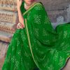 Kashvi Sawan Green by Lt Fabrics Saree Sari Wholesale Catalog 10 Pcs