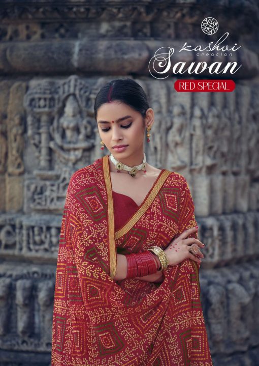 Kashvi Sawan Red by Lt Fabrics Saree Sari Wholesale Catalog 10 Pcs 1 510x719 - Kashvi Sawan Red by Lt Fabrics Saree Sari Wholesale Catalog 10 Pcs