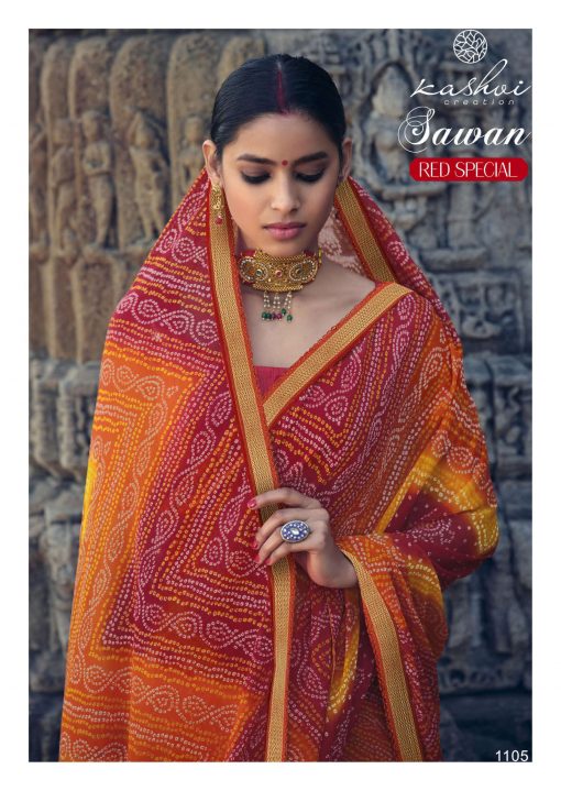 Kashvi Sawan Red by Lt Fabrics Saree Sari Wholesale Catalog 10 Pcs 12 510x719 - Kashvi Sawan Red by Lt Fabrics Saree Sari Wholesale Catalog 10 Pcs
