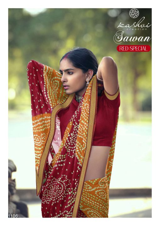 Kashvi Sawan Red by Lt Fabrics Saree Sari Wholesale Catalog 10 Pcs 14 510x719 - Kashvi Sawan Red by Lt Fabrics Saree Sari Wholesale Catalog 10 Pcs