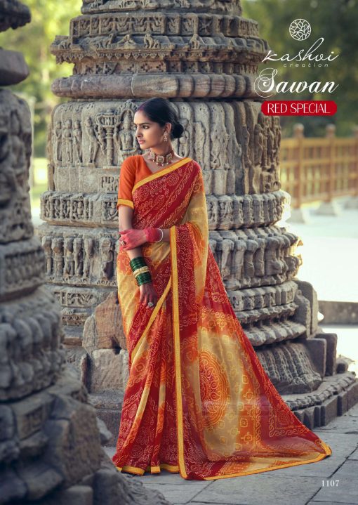 Kashvi Sawan Red by Lt Fabrics Saree Sari Wholesale Catalog 10 Pcs 17 510x719 - Kashvi Sawan Red by Lt Fabrics Saree Sari Wholesale Catalog 10 Pcs