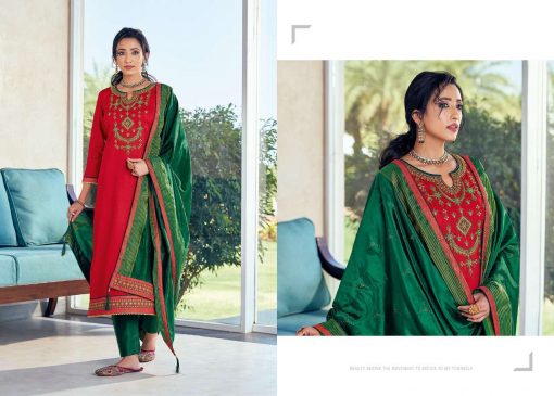 Kessi Silk Shine Vol 5 Salwar Suit Wholesale Catalog 8 Pcs 4 1 510x365 - Kessi Silk Shine Vol 5 Salwar Suit Wholesale Catalog 8 Pcs