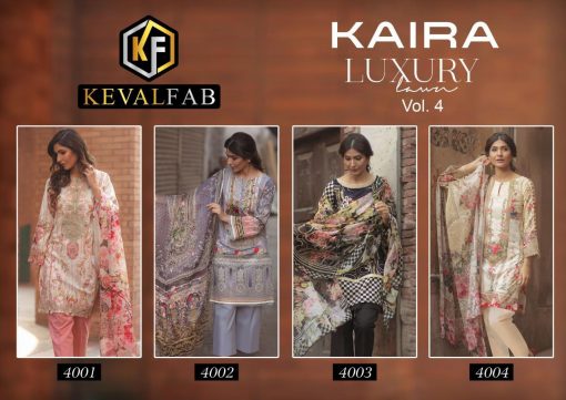 Keval Fab Kaira Luxury Vol 4 Salwar Suit Wholesale Catalog 4 Pcs 5 510x361 - Keval Fab Kaira Luxury Lawn Vol 4 Salwar Suit Wholesale Catalog 4 Pcs