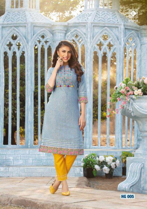 Kiana Hello Gorgeous Kurti with Pant Wholesale Catalog 8 Pcs 10 510x725 - Kiana Hello Gorgeous Kurti with Pant Wholesale Catalog 8 Pcs