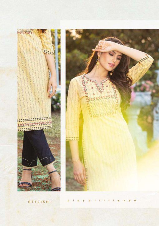 Kiana Hello Gorgeous Kurti with Pant Wholesale Catalog 8 Pcs 18 510x725 - Kiana Hello Gorgeous Kurti with Pant Wholesale Catalog 8 Pcs