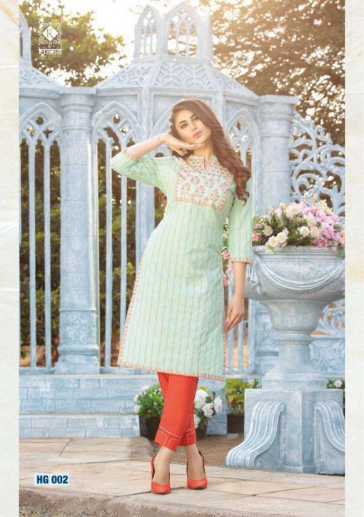 Kiana Hello Gorgeous Kurti with Pant Wholesale Catalog 8 Pcs 5 510x725 - Kiana Hello Gorgeous Kurti with Pant Wholesale Catalog 8 Pcs