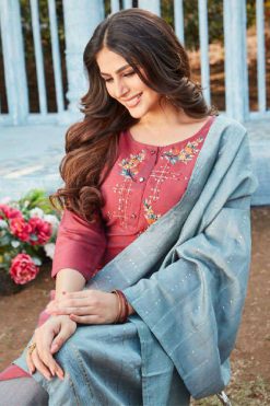 Kiana Odhani Kurti with Dupatta Bottom Wholesale Catalog 6 Pcs