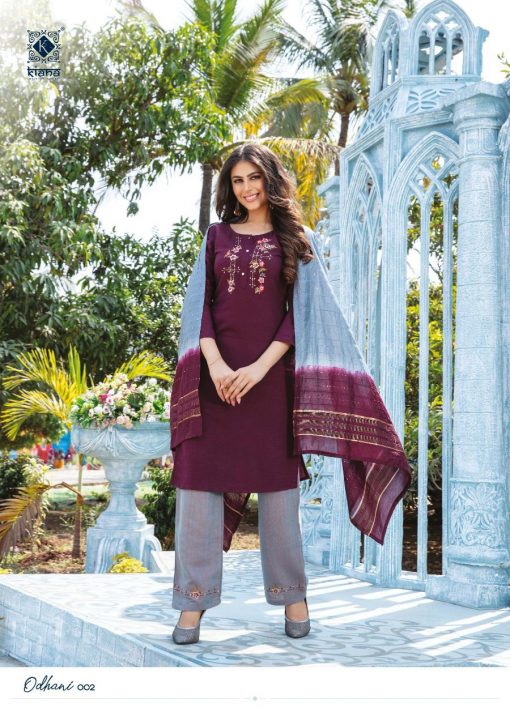 Kiana Odhani Kurti with Dupatta Bottom Wholesale Catalog 6 Pcs 3 510x725 - Kiana Odhani Kurti with Dupatta Bottom Wholesale Catalog 6 Pcs