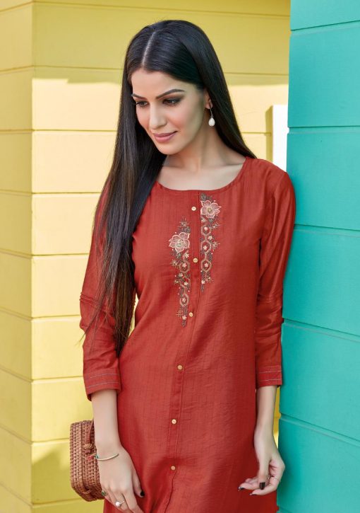 Ladies Flavour Copper Stone Vol 2 Kurti with Pant Wholesale Catalog 6 Pcs 4 510x725 - Ladies Flavour Copper Stone Vol 2 Kurti with Pant Wholesale Catalog 6 Pcs