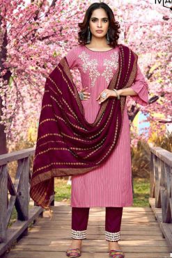 Manas Glamour City Kurti with Dupatta Bottom Wholesale Catalog 6 Pcs