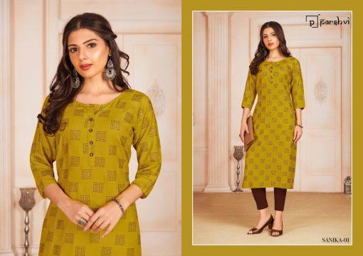 Parshvi Sanika Vol 1 by R Studio Kurti Wholesale Catalog 8 Pcs 1 1 510x360 - Parshvi Sanika Vol 1 by R Studio Kurti Wholesale Catalog 8 Pcs