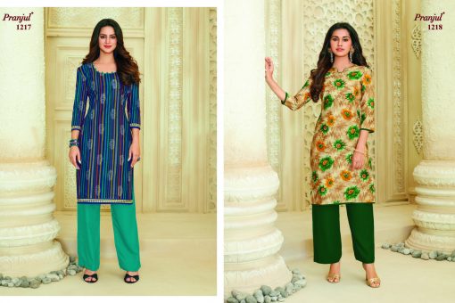 Pranjul Pari Vol 2 Kurti Wholesale Catalog 20 Pcs 10 1 510x340 - Pranjul Pari Vol 2 Kurti Wholesale Catalog 20 Pcs