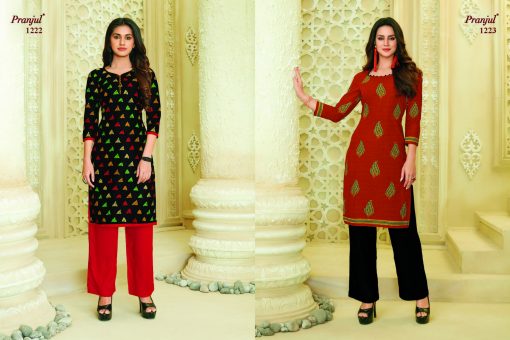 Pranjul Pari Vol 2 Kurti Wholesale Catalog 20 Pcs 13 1 510x340 - Pranjul Pari Vol 2 Kurti Wholesale Catalog 20 Pcs