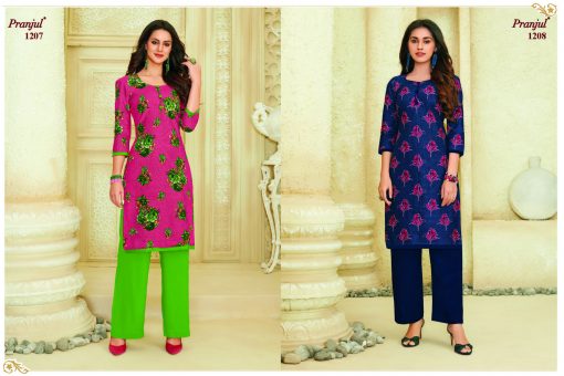 Pranjul Pari Vol 2 Kurti Wholesale Catalog 20 Pcs 5 1 510x340 - Pranjul Pari Vol 2 Kurti Wholesale Catalog 20 Pcs