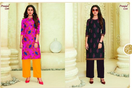 Pranjul Pari Vol 2 Kurti Wholesale Catalog 20 Pcs 6 1 510x340 - Pranjul Pari Vol 2 Kurti Wholesale Catalog 20 Pcs