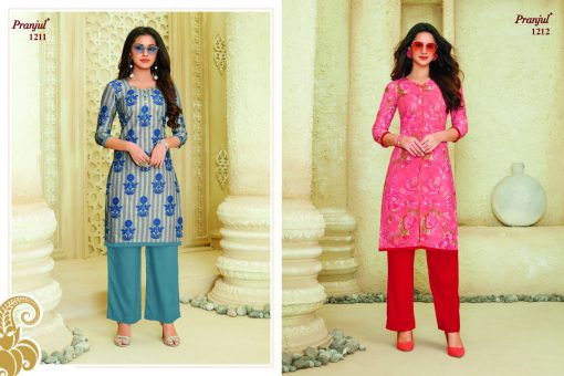 Pranjul Pari Vol 2 Kurti Wholesale Catalog 20 Pcs 7 1 510x340 - Pranjul Pari Vol 2 Kurti Wholesale Catalog 20 Pcs