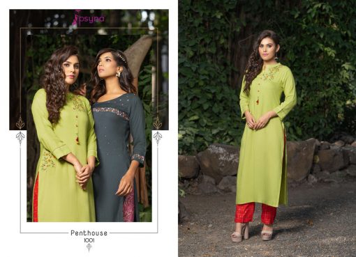 Psyna Pent House Kurti with Pant Wholesale Catalog 10 Pcs 2 510x369 - Psyna Pent House Kurti with Pant Wholesale Catalog 10 Pcs