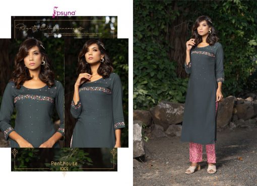 Psyna Pent House Kurti with Pant Wholesale Catalog 10 Pcs 3 510x369 - Psyna Pent House Kurti with Pant Wholesale Catalog 10 Pcs